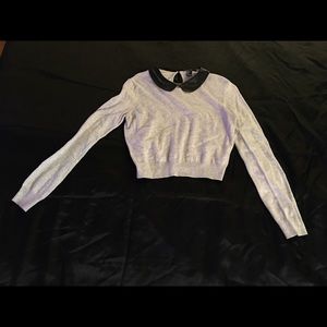 Crop top sweater